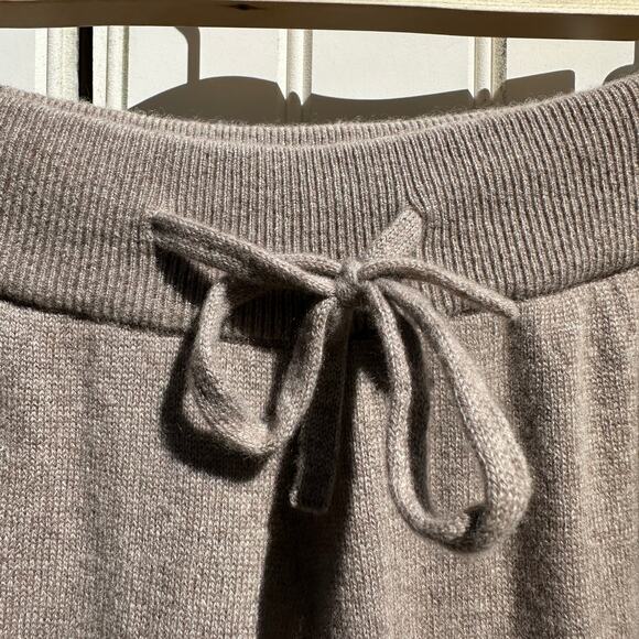 Lisa Yang Jo Lounge Pants Trousers Pants 100% Cashmere Taupe Sz 2 M / L NWT $475 - Picture 12 of 16